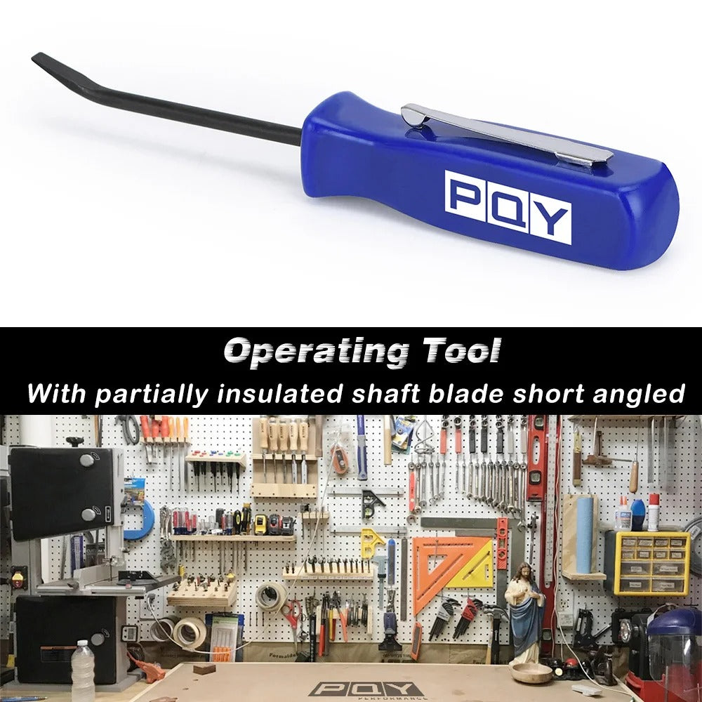 Copy of 3Pocket Pry Bar Short Angled Operating Handy Tool 4-Sided Grip Car Repair Remove Tools WLR-GJ005-QY