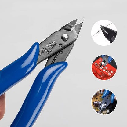 2 pcs  Multi Functional Tools Electrical Wire Cable Cutters Cutting Side Snips Flush Stainless Steel Nipper Hand Tools