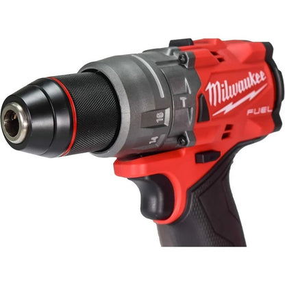 Milwaukee 3697-22 18V Lithium-Ion Brushless Cordless Hammer Drill and Impact Driver Combo Kit (2-Tool) with (2)5.0Ah Batteries