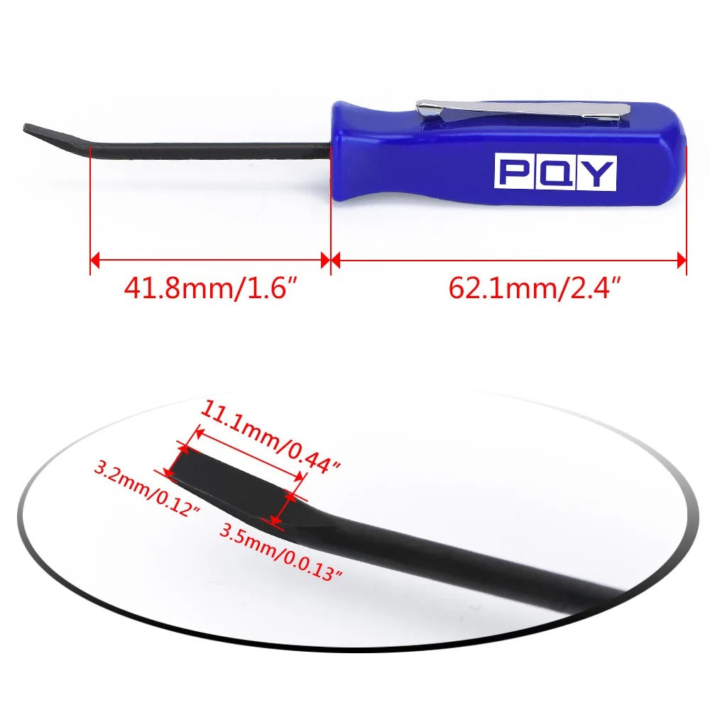 Copy of 3Pocket Pry Bar Short Angled Operating Handy Tool 4-Sided Grip Car Repair Remove Tools WLR-GJ005-QY